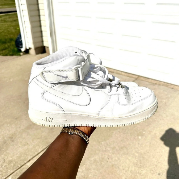 Men’s Nike Air Force 1 MID ‘07 white - Picture 1 of 10